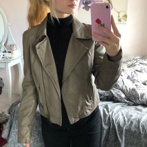 Leather jacket